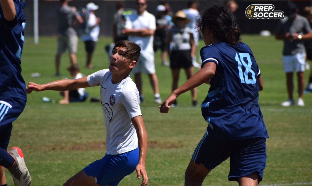 Who are the top players for the Columbus Crew U-15s?