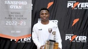 Ransford Gyan wins Gatorade National Player of the Year
