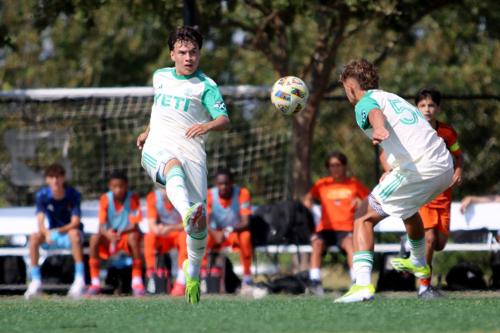 Texas Dynamic Midfielders at MLS Next Flex