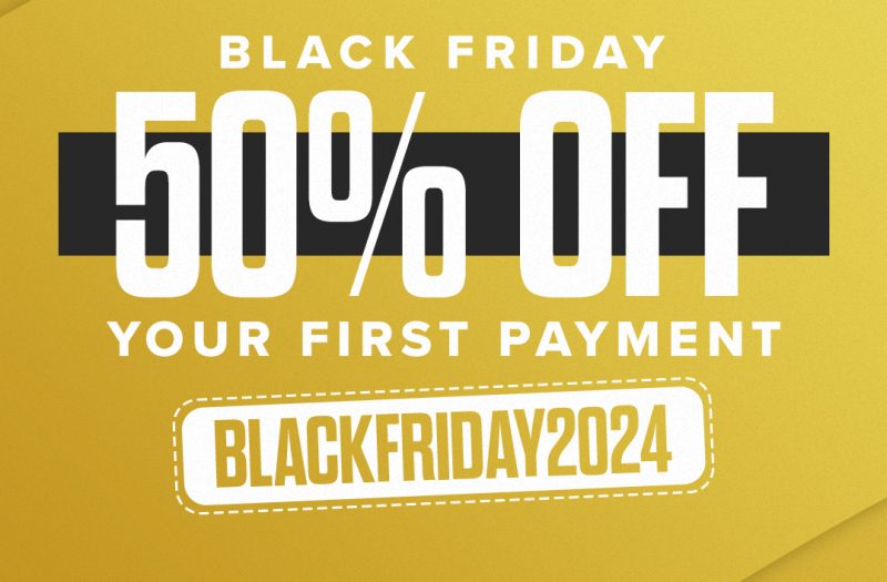 For Black Friday only: 50% off all subscriptions