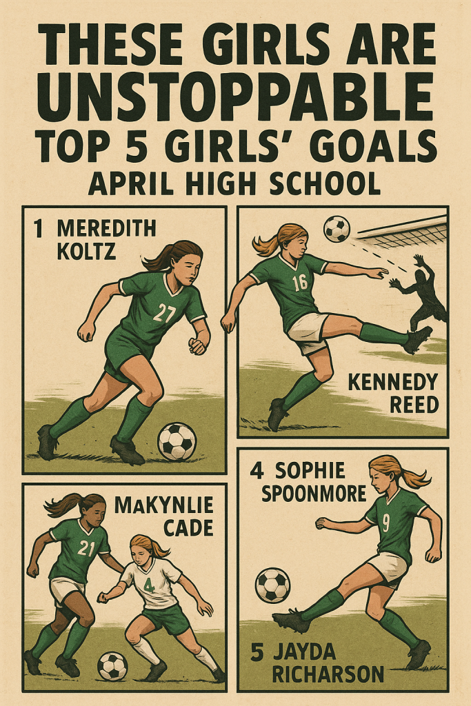 These Girls Are Unstoppable –Top 5 Girls’ Goals-April High School