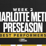 Week 2 Charlotte Metro Preseason Best Performers