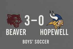 Beaver Defeats Hopewell 3–0