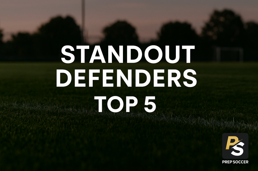 Top 5 Backline Standouts- Boys Soccer