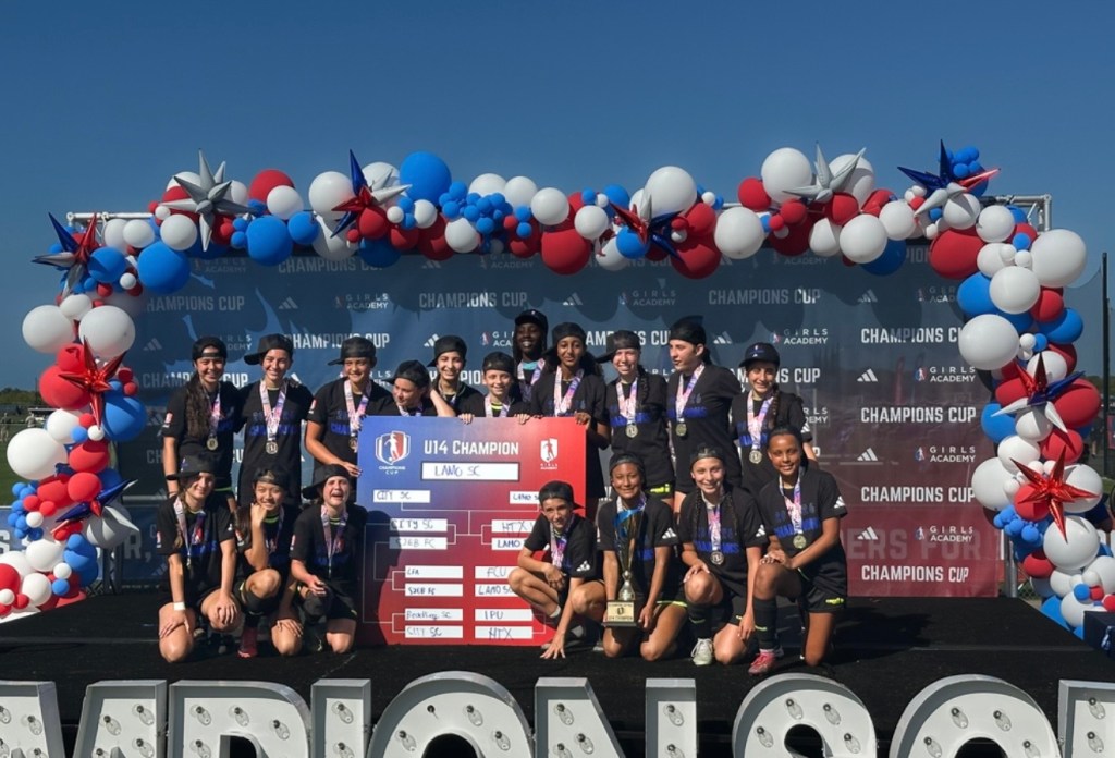 Girls Academy National Champions – Lamorinda SC U14